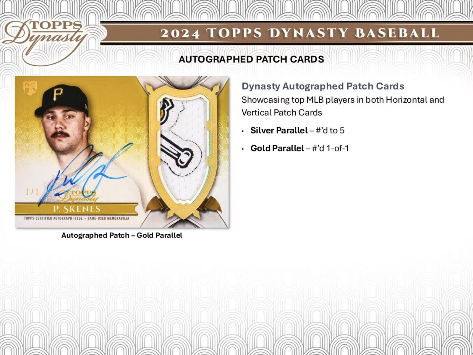 2024 Topps Dynasty Baseball Hobby Trading Cards - The Ballers Bank