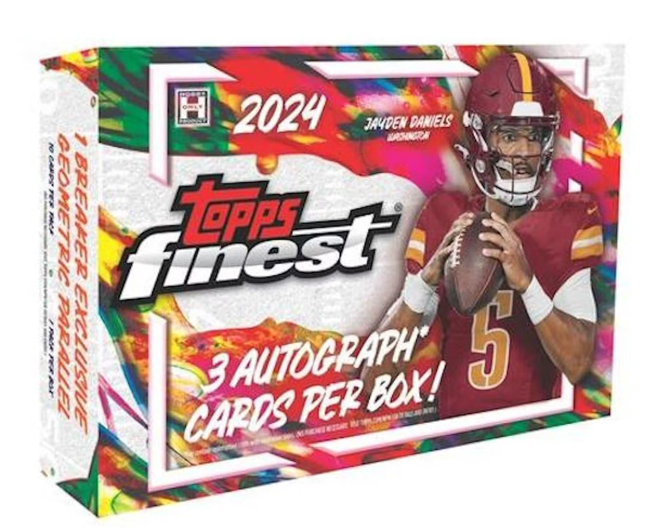 2024 Topps Finest Football Breakers Delight Trading Cards