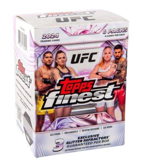 2024 Topps Finest UFC Blaster Trading Cards - The Ballers Bank