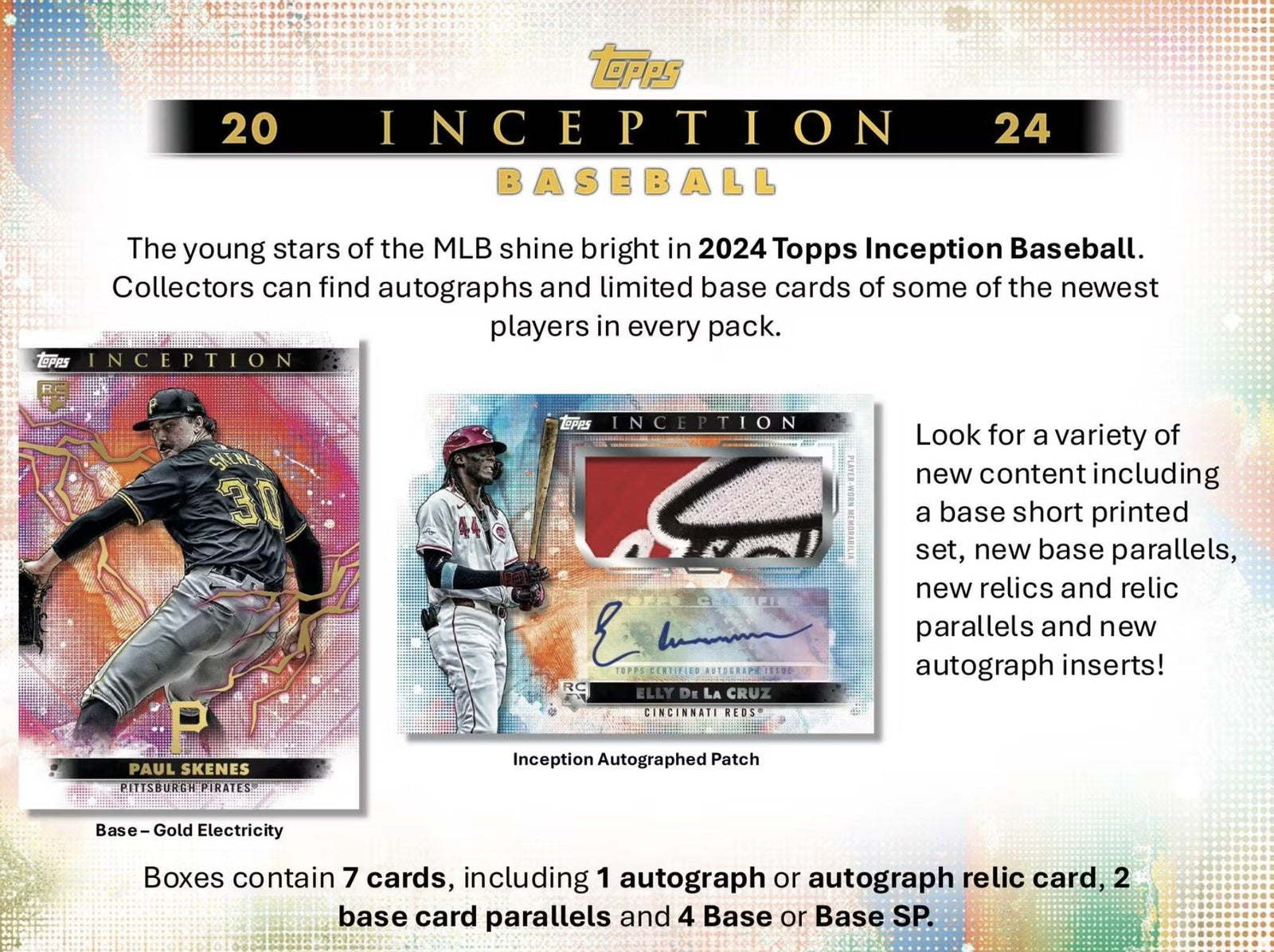 2024 Topps Inception Baseball Hobby Trading Cards LV - The Ballers Bank