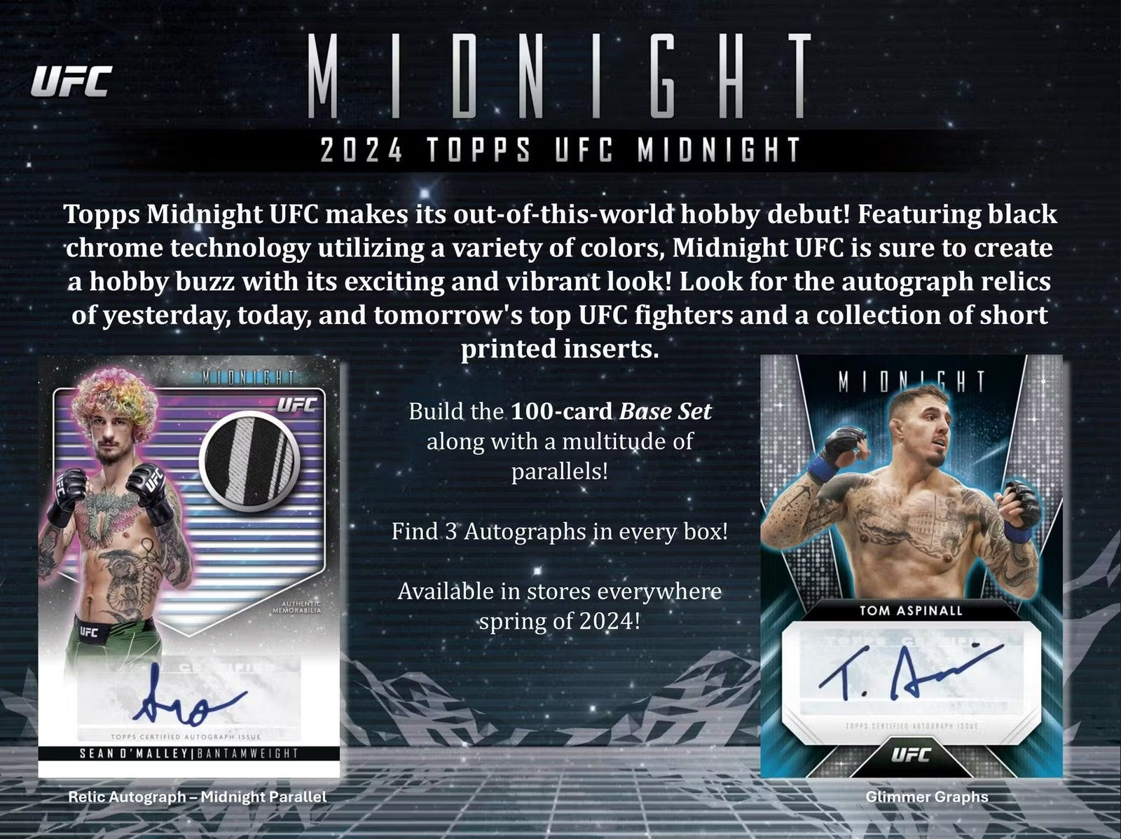 2024 Topps Midnight UFC Hobby Trading Cards LV - The Ballers Bank