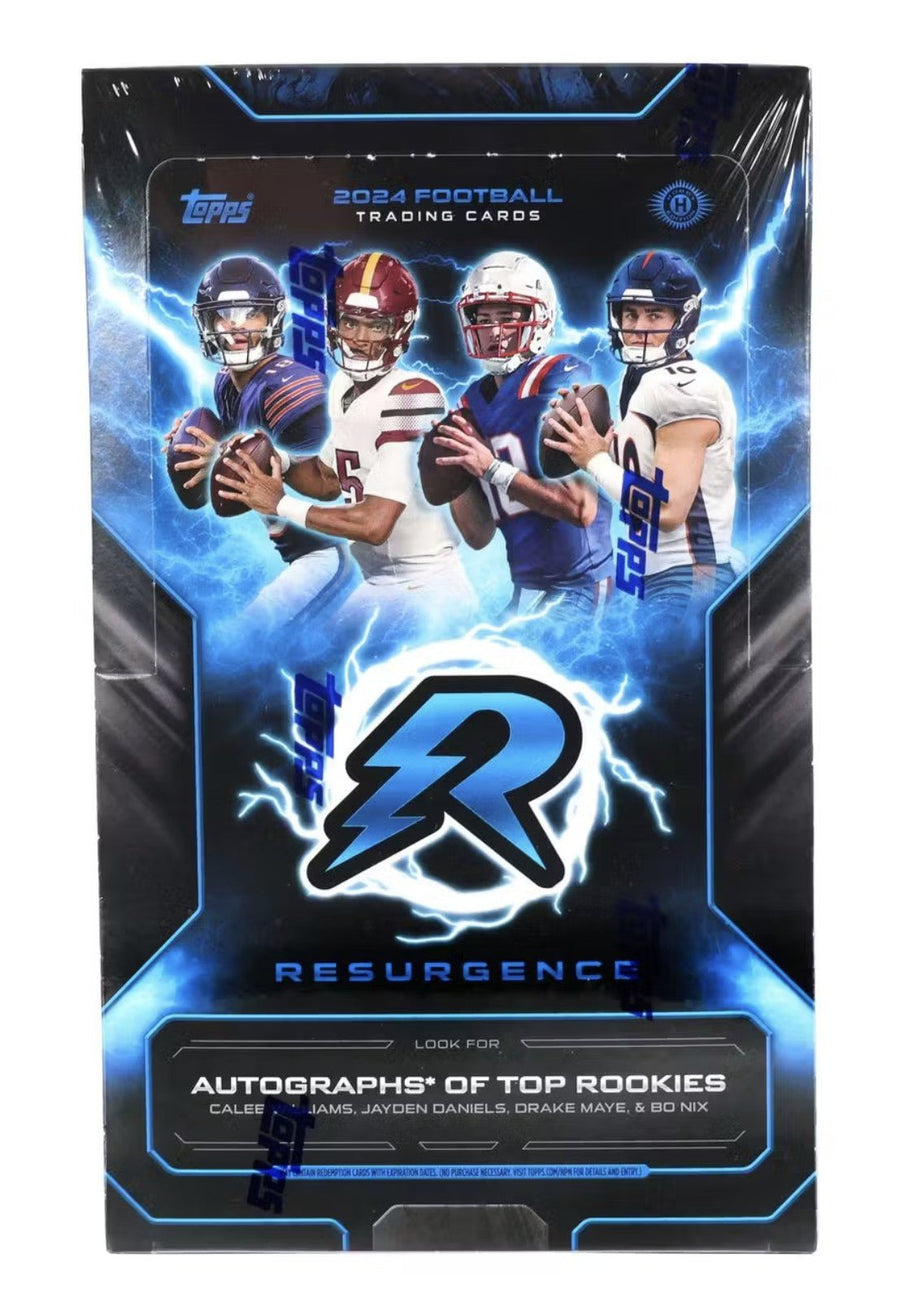 2024 Topps Resurgence Football Hobby Trading Cards LV - The Ballers Bank