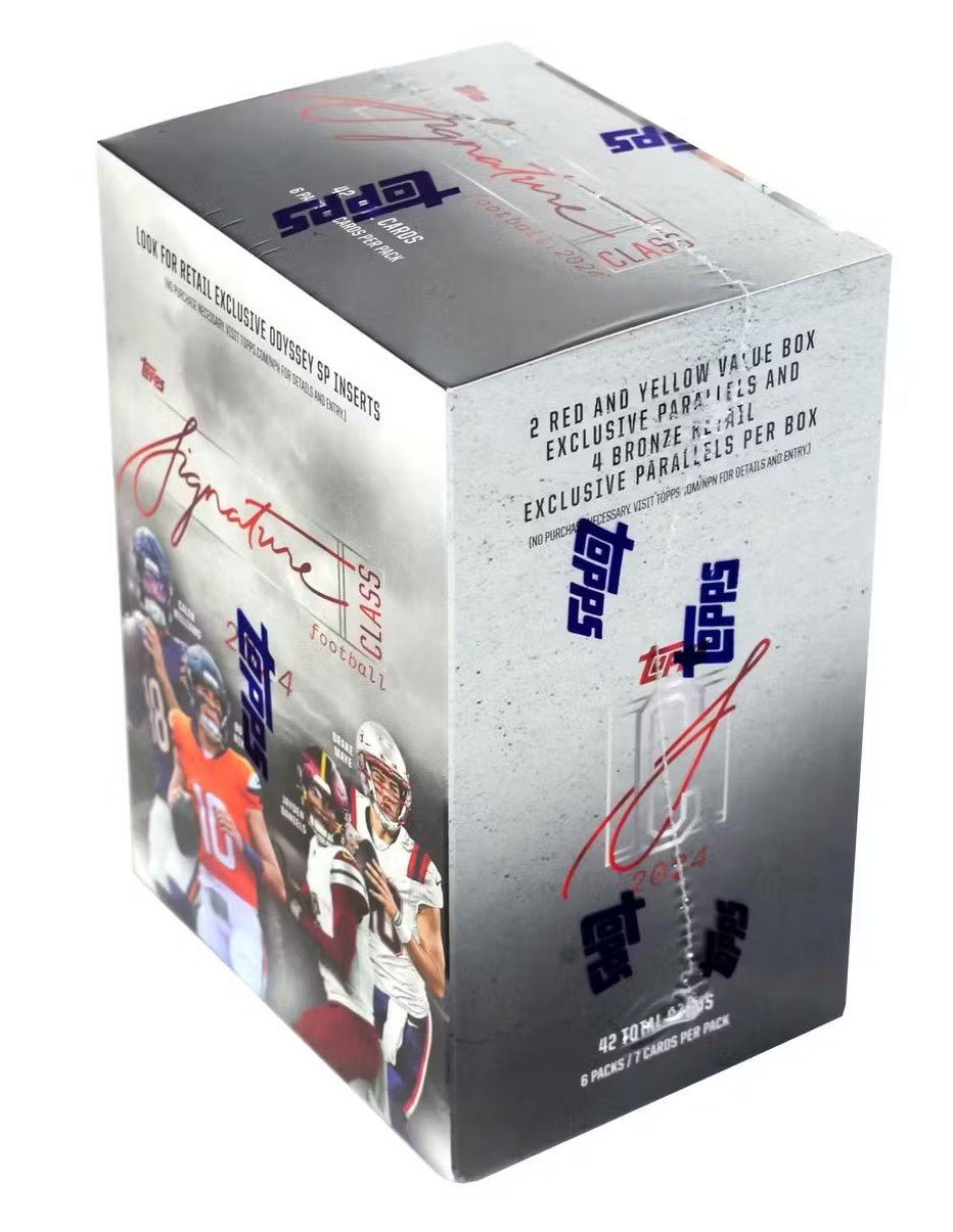 2024 Topps Signature Class Football Blaster Trading Cards Pack - The Ballers Bank