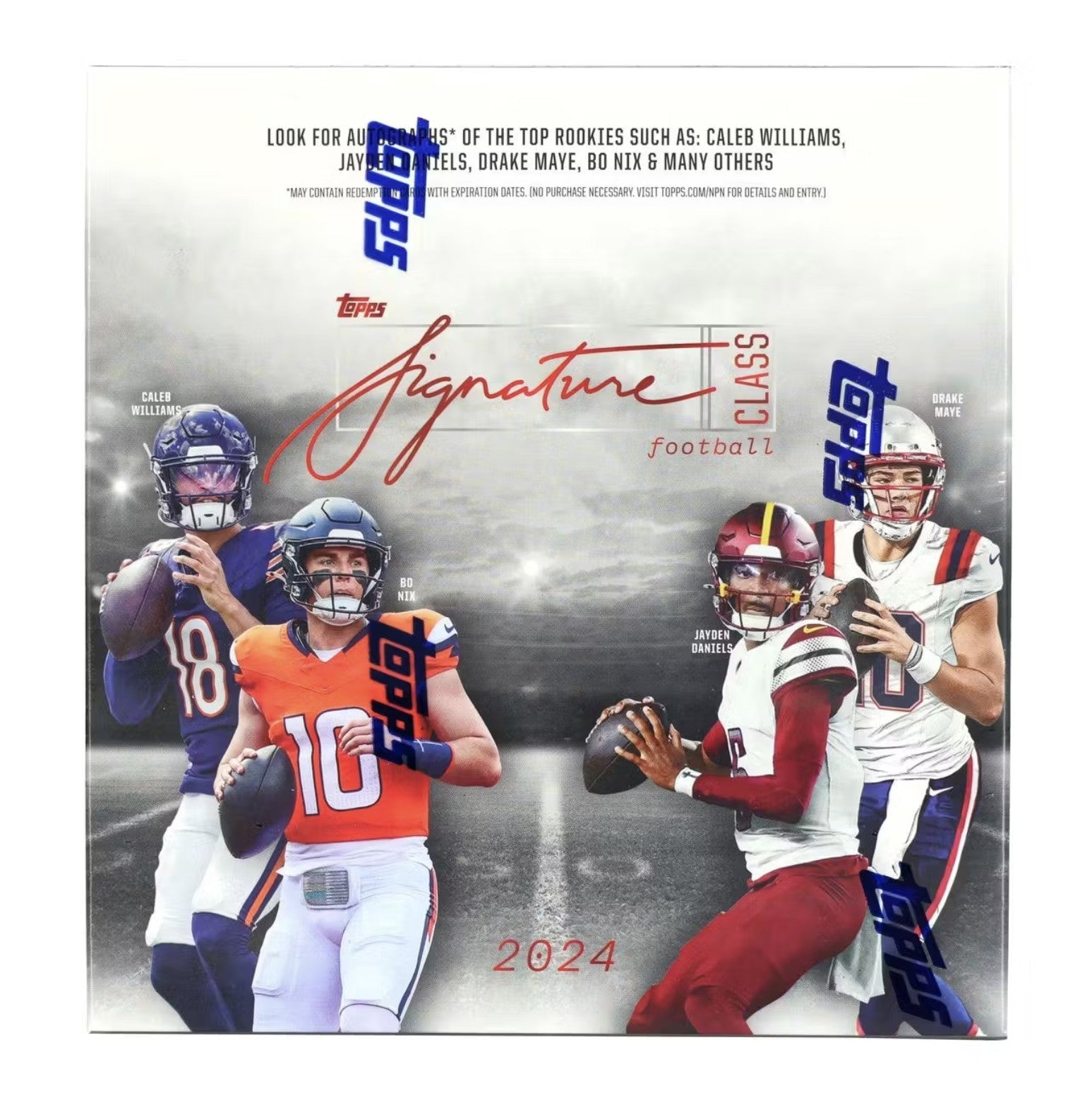 2024 Topps Signature Class Football Mega Trading Cards LV - The Ballers Bank