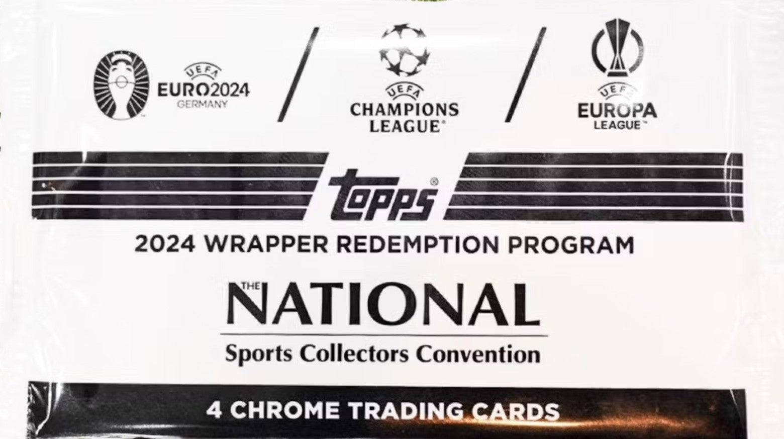 2024 Topps UEFA Club Competitions Soccer National Convention Chrome Silver Pack Trading Cards - The Ballers Bank