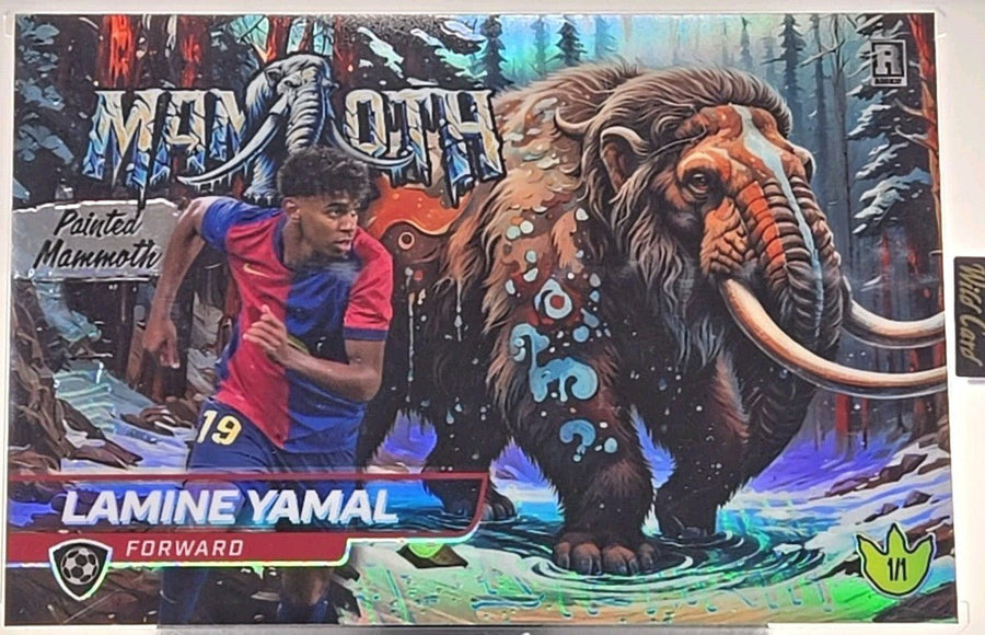2024 Wild Card Lamine Yamal Painted Mammoth Trading Cards LV - The Ballers Bank