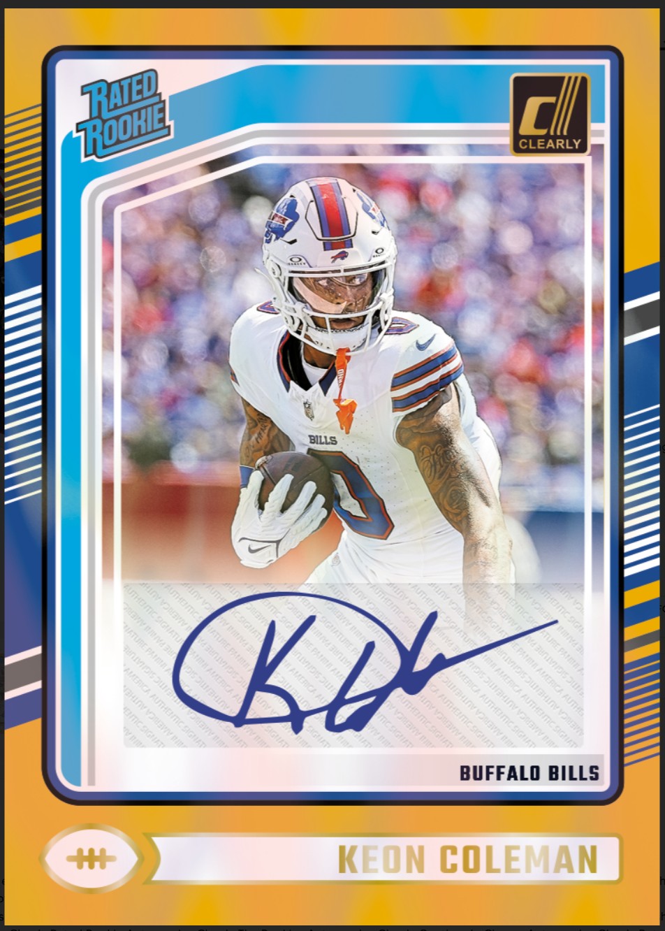 2024 Panini Donruss Clearly Football Hobby Trading Cards
