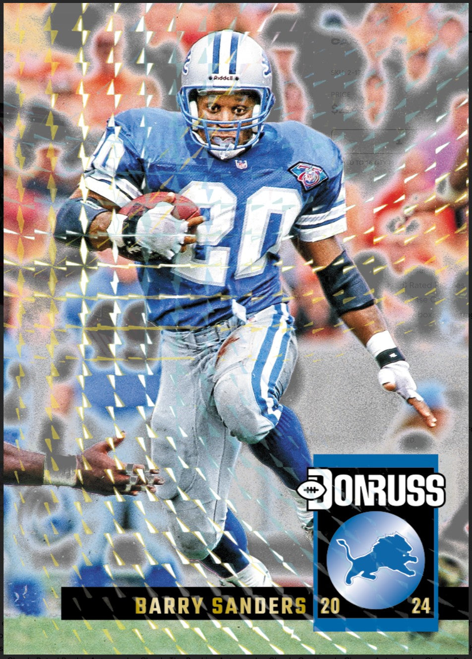 2024 Panini Donruss Clearly Football Hobby Trading Cards