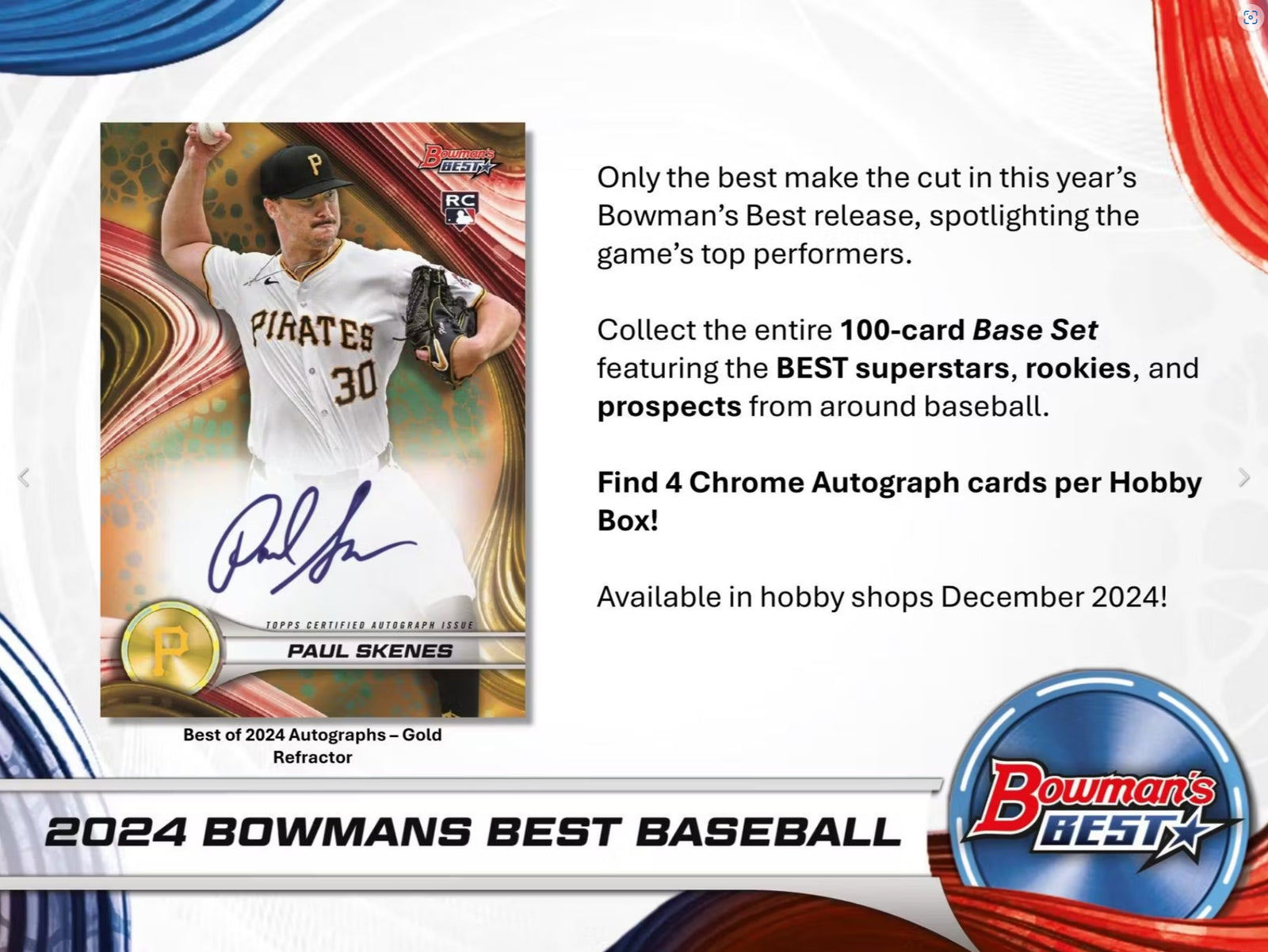 2024 Topps Bowman Best Baseball Hobby Trading Cards