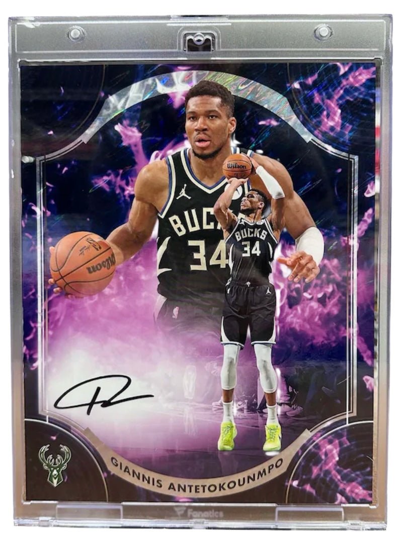 2025 - 26 Fanatics Under Wraps Emanate Basketball Autographed Photo - The Ballers Bank