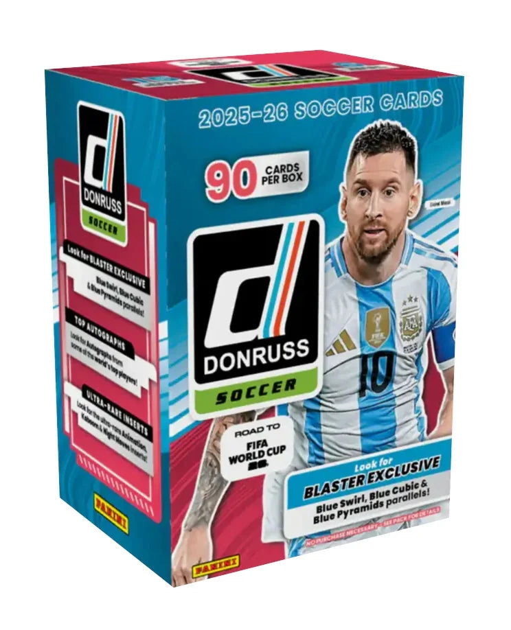 2025-26 Panini Donruss Road To FIFA World Cup 26 Soccer Blaster Box (Ships Sealed Only) - B