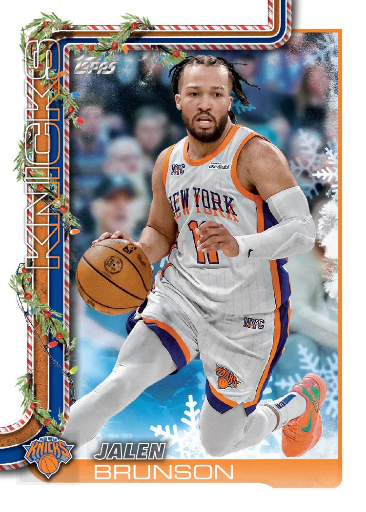 2025 - 26 Topps Basketball Holiday Mega Trading Cards - The Ballers Bank