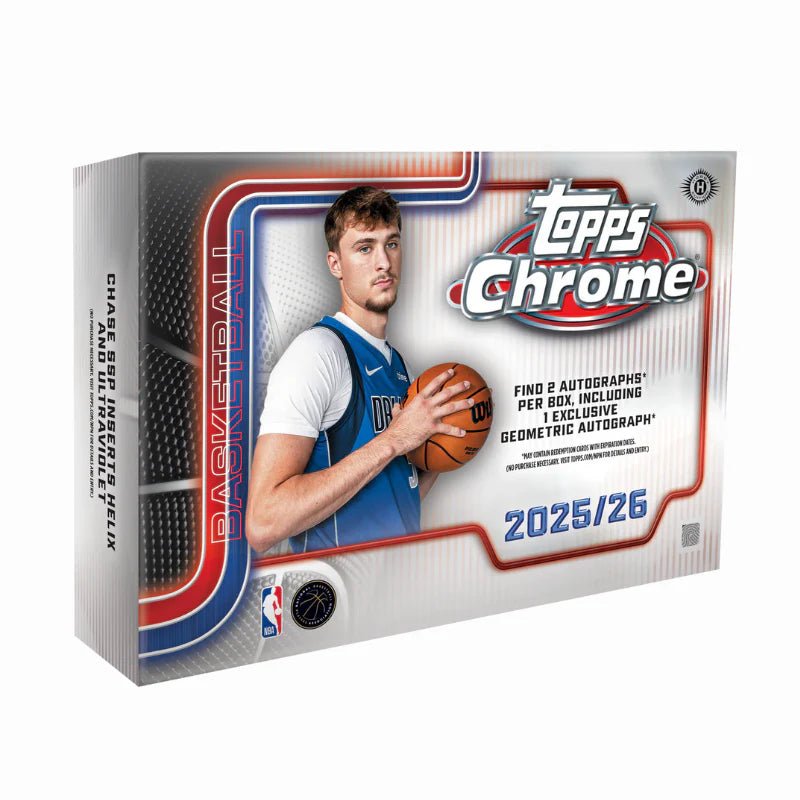 2025 - 26 Topps Chrome Basketball Breaker Delight Trading Cards - The Ballers Bank