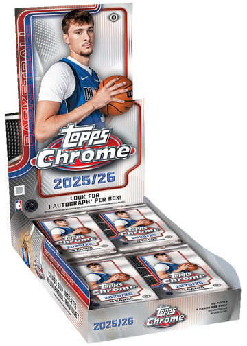 2025 - 26 Topps Chrome Basketball Hobby Trading Cards LV - The Ballers Bank