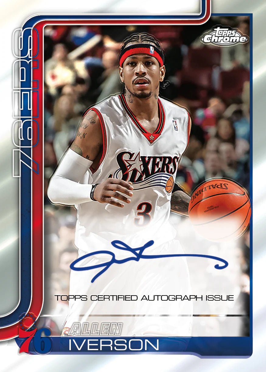 2025 - 26 Topps Chrome Basketball Hobby Trading Cards LV - The Ballers Bank