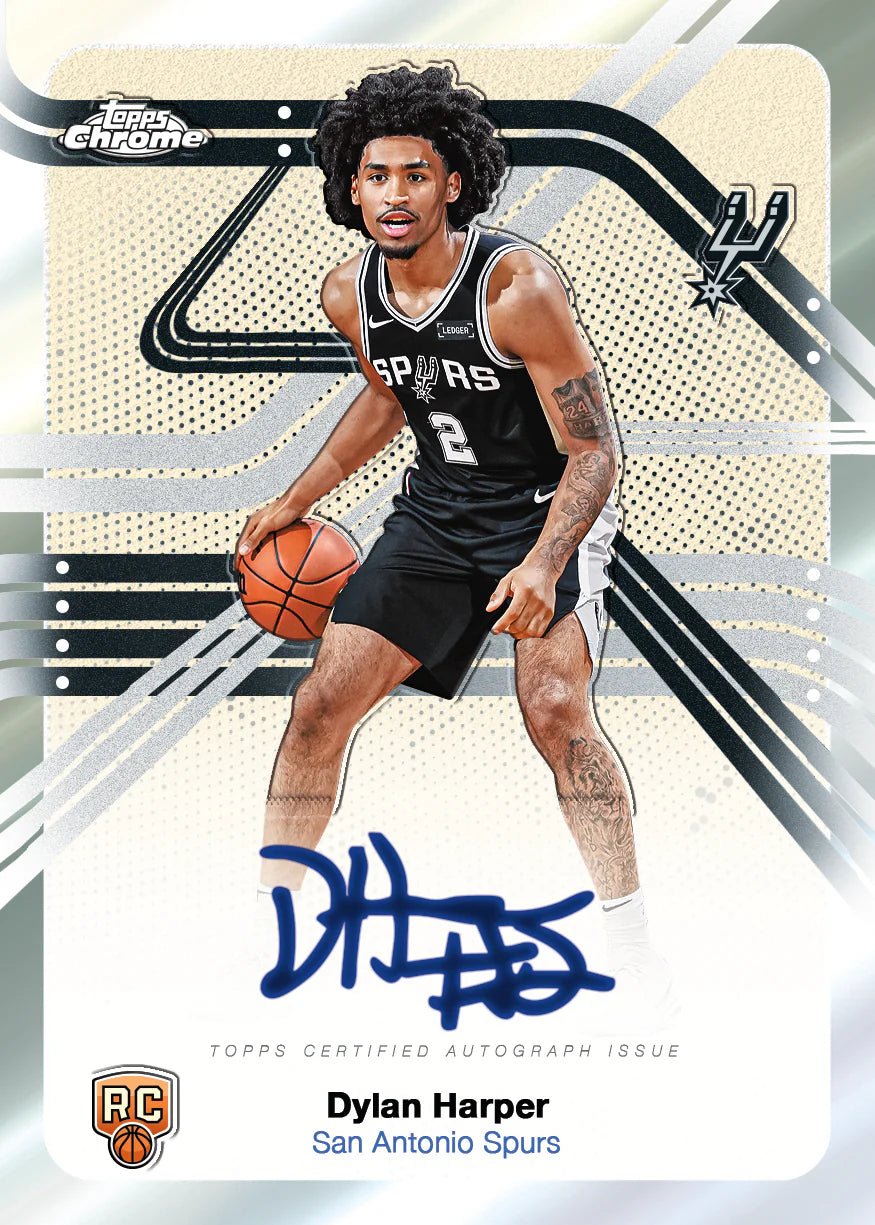 2025 - 26 Topps Chrome Basketball Jumbo Trading Cards - The Ballers Bank