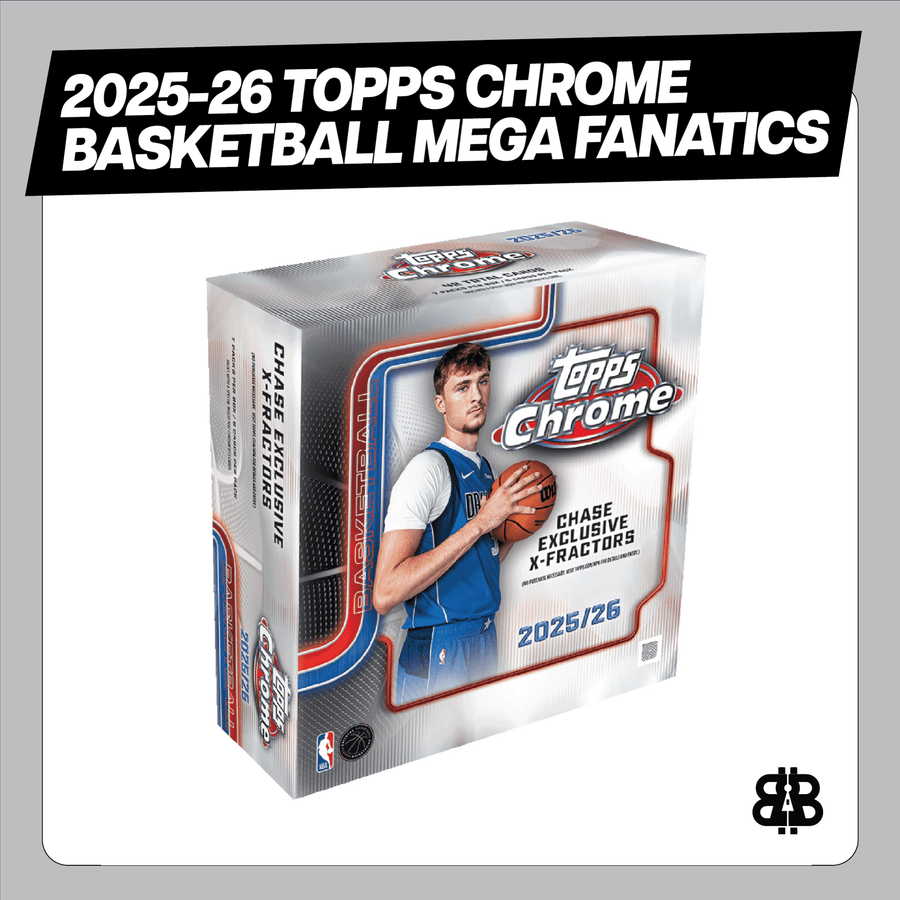 2025 - 26 Topps Chrome Basketball Mega Fanatics Trading Cards LV - The Ballers Bank