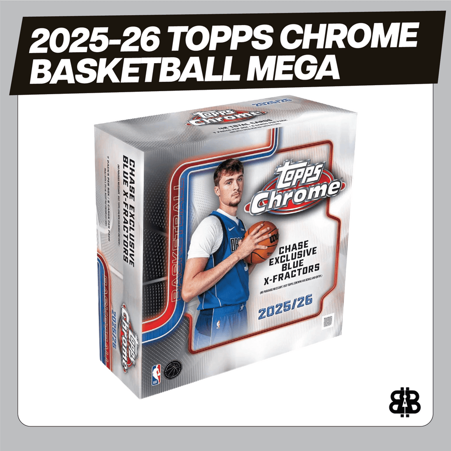 2025 - 26 Topps Chrome Basketball Mega Trading Cards LV - The Ballers Bank