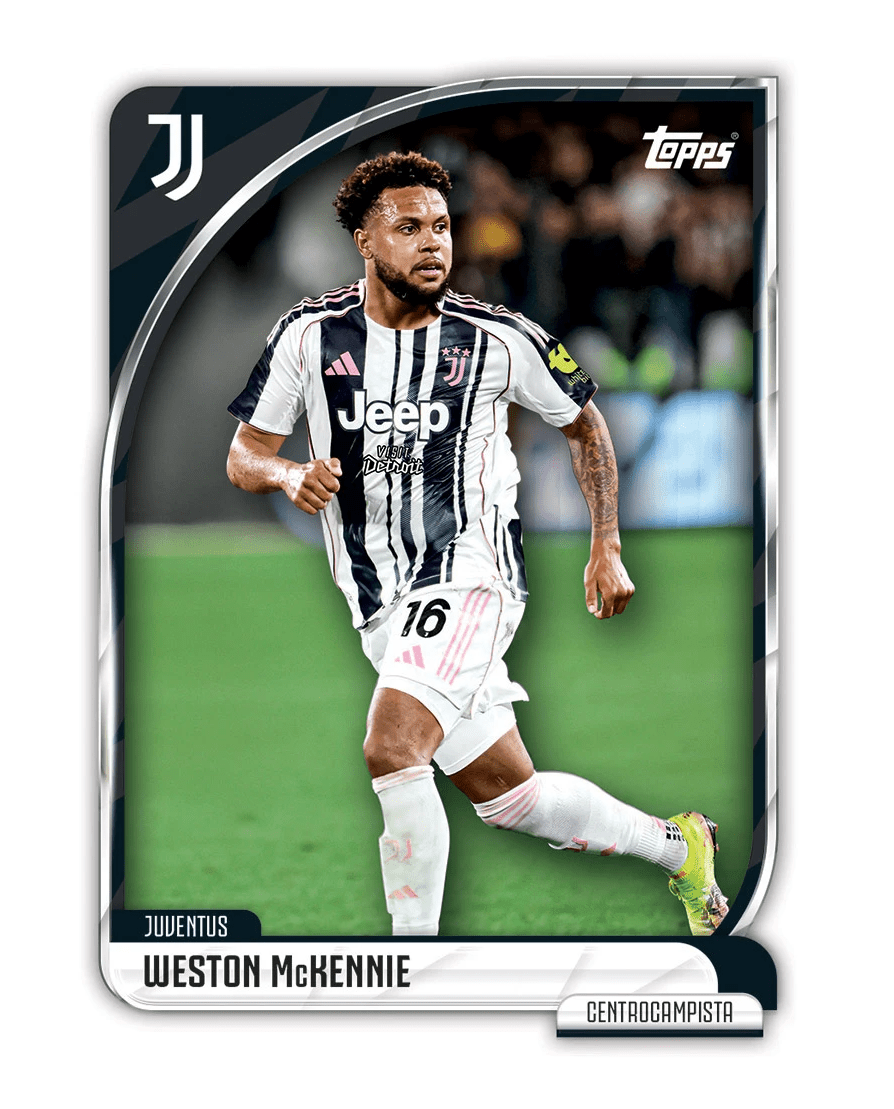 2025 - 26 Topps Juventus Collector Tin Trading Cards LV - The Ballers Bank