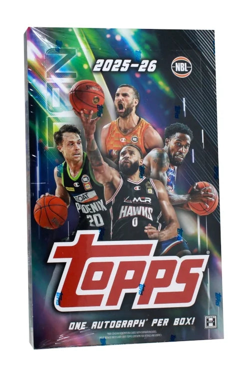 2025-26 Topps NBL Basketball Hobby Box (Ships Sealed Only)