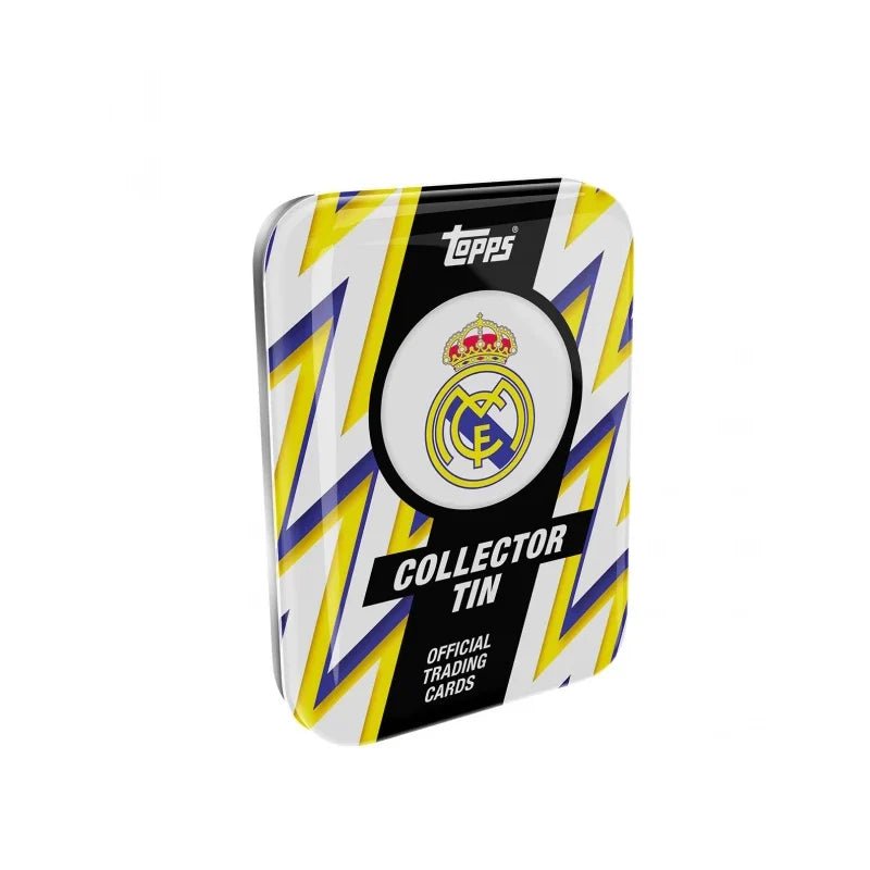 2025 - 26 Topps Real Madrid Collector Tin Trading Cards LV - The Ballers Bank