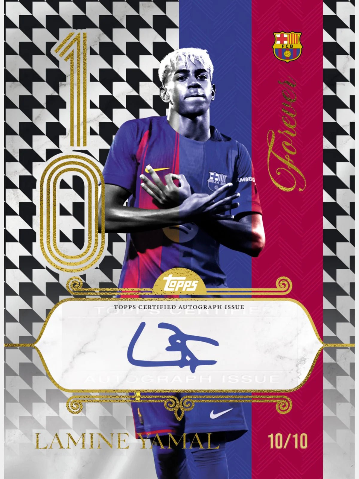 2025 - 26 Topps Soccer FC Barcelona Forever Trading Cards LV - The Ballers Bank
