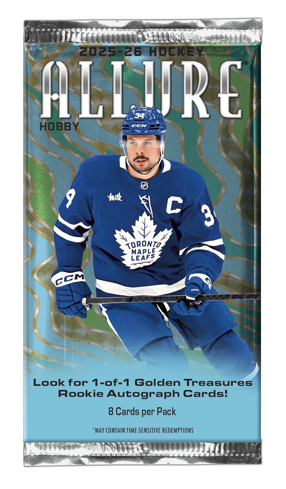 2025 - 26 Upper Deck Allure Hockey Hobby Trading Cards - The Ballers Bank