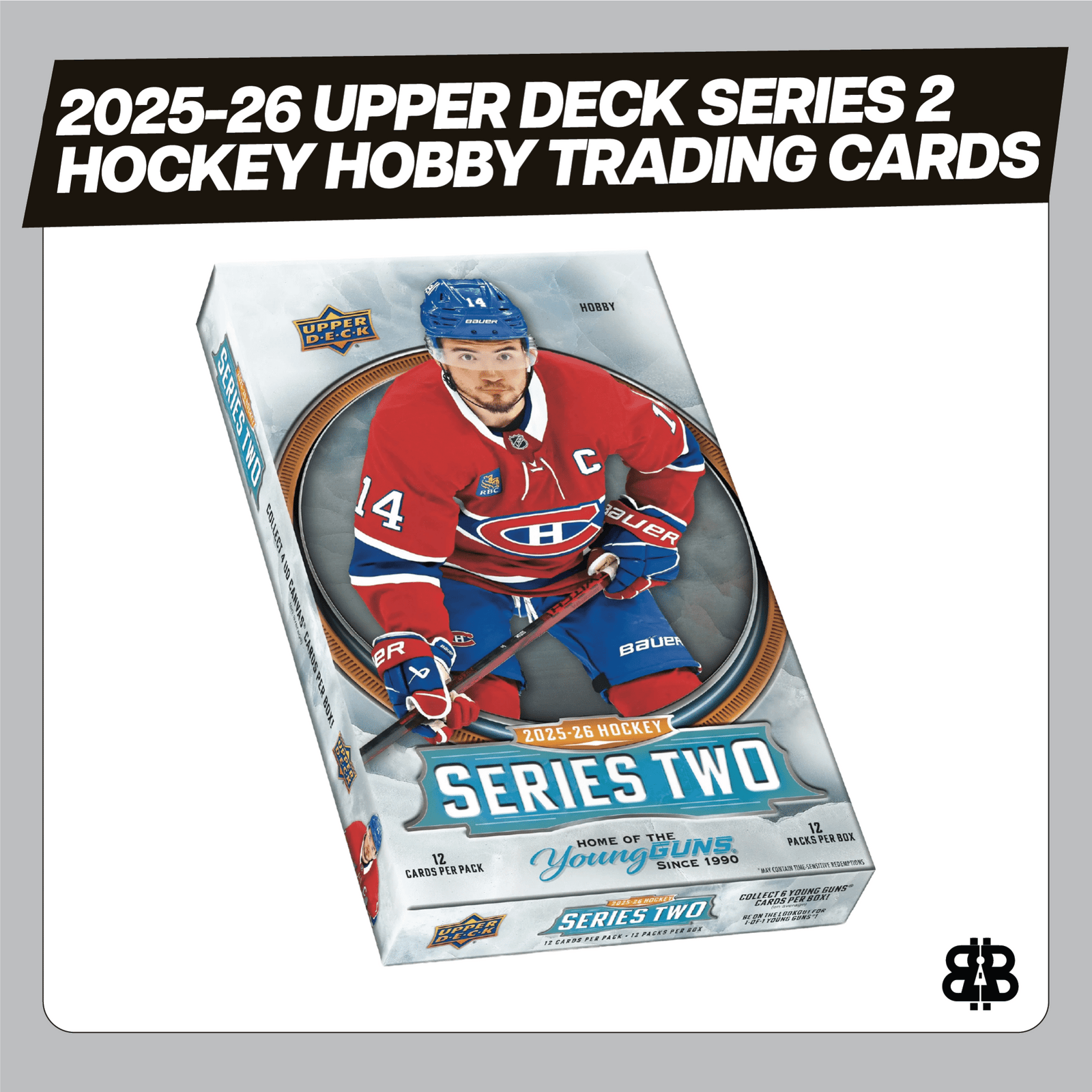 2025 - 26 Upper Deck Series 2 Hockey Hobby Trading Cards LV - The Ballers Bank