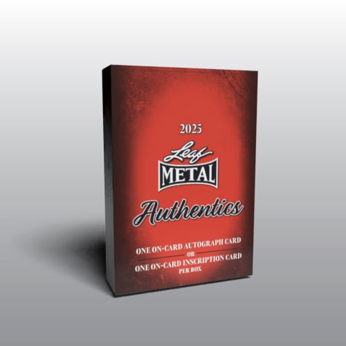 2025 Leaf Metal Authentics Trading Cards - The Ballers Bank