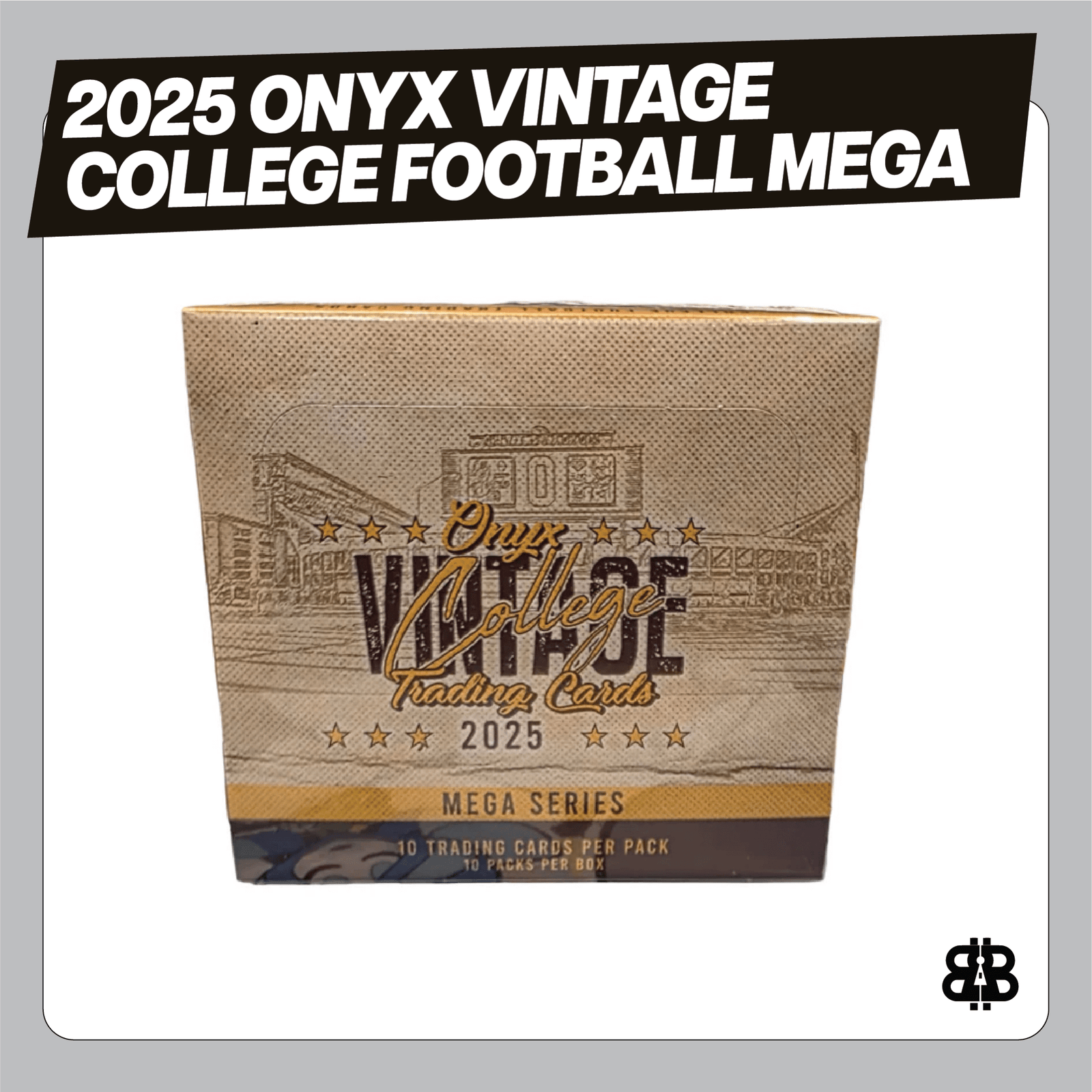 2025 Onyx Vintage College Football Mega Trading Cards LV - The Ballers Bank