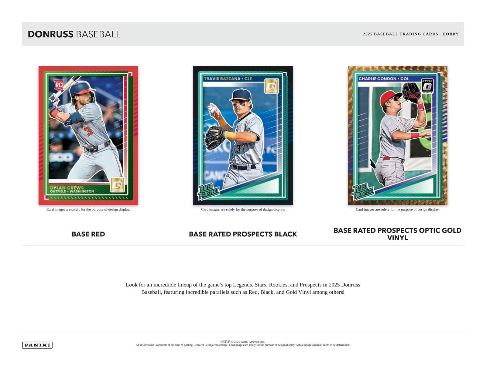 2025 Panini Donruss Baseball Hobby Pack Trading Cards - The Ballers Bank