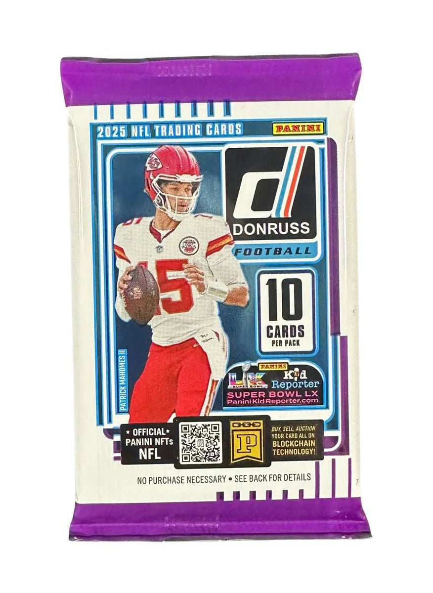 2025 Panini Donruss Football Hobby Trading Cards - The Ballers Bank