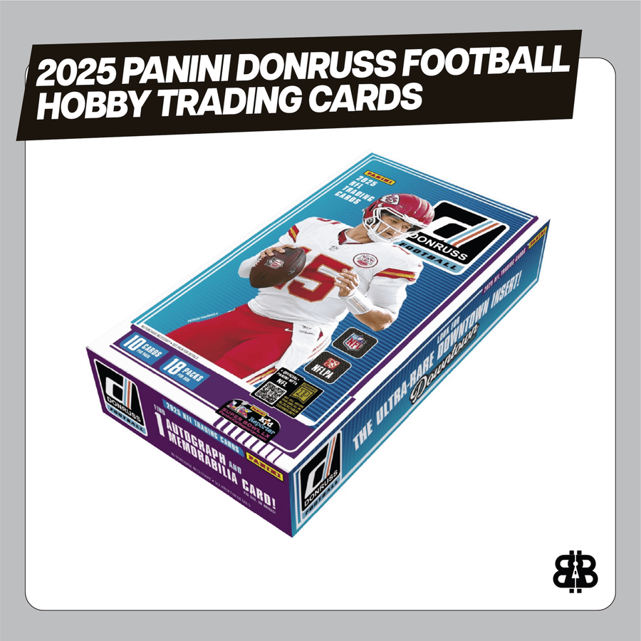 2025 Panini Donruss Football Hobby Trading Cards LV - The Ballers Bank