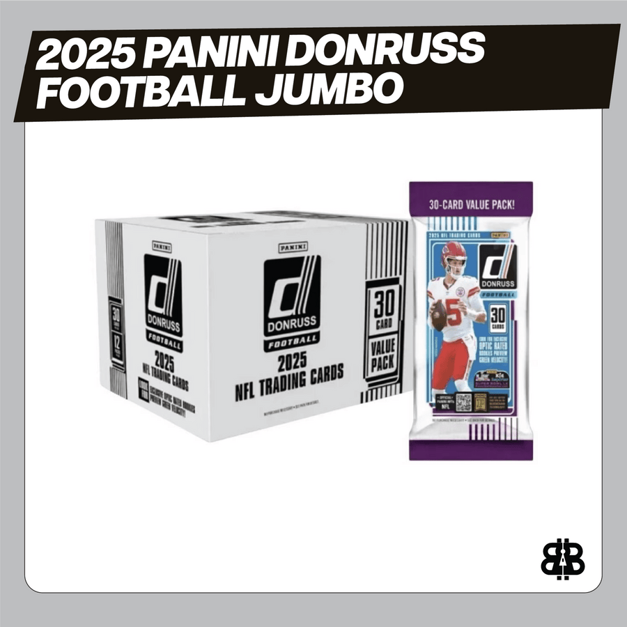 2025 Panini Donruss Football Jumbo Trading Cards LV - The Ballers Bank