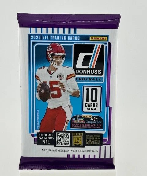2025 Panini Donruss Football Mega Trading Cards - The Ballers Bank
