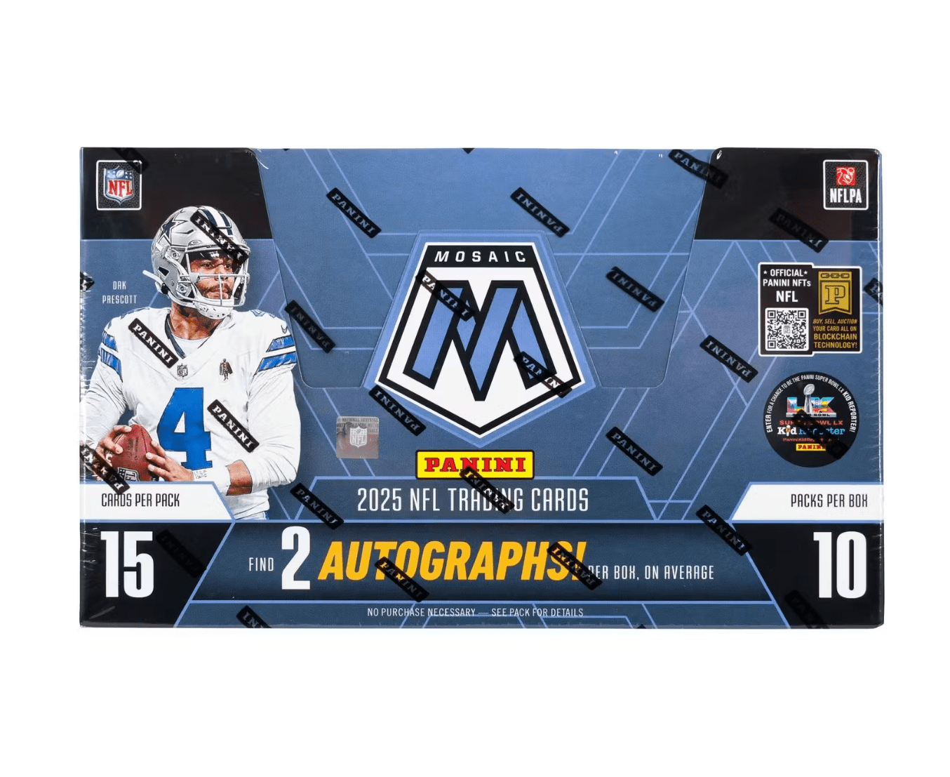 2025 Panini Mosaic Football Hobby Trading Cards - The Ballers Bank