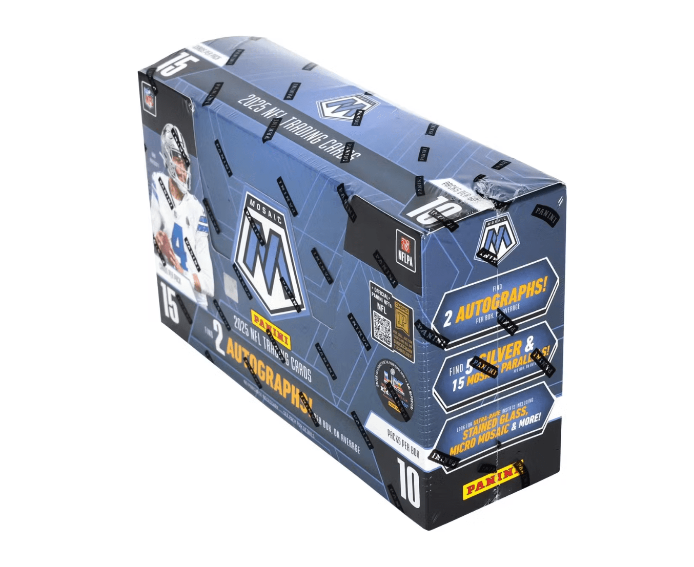 2025 Panini Mosaic Football Hobby Trading Cards - The Ballers Bank