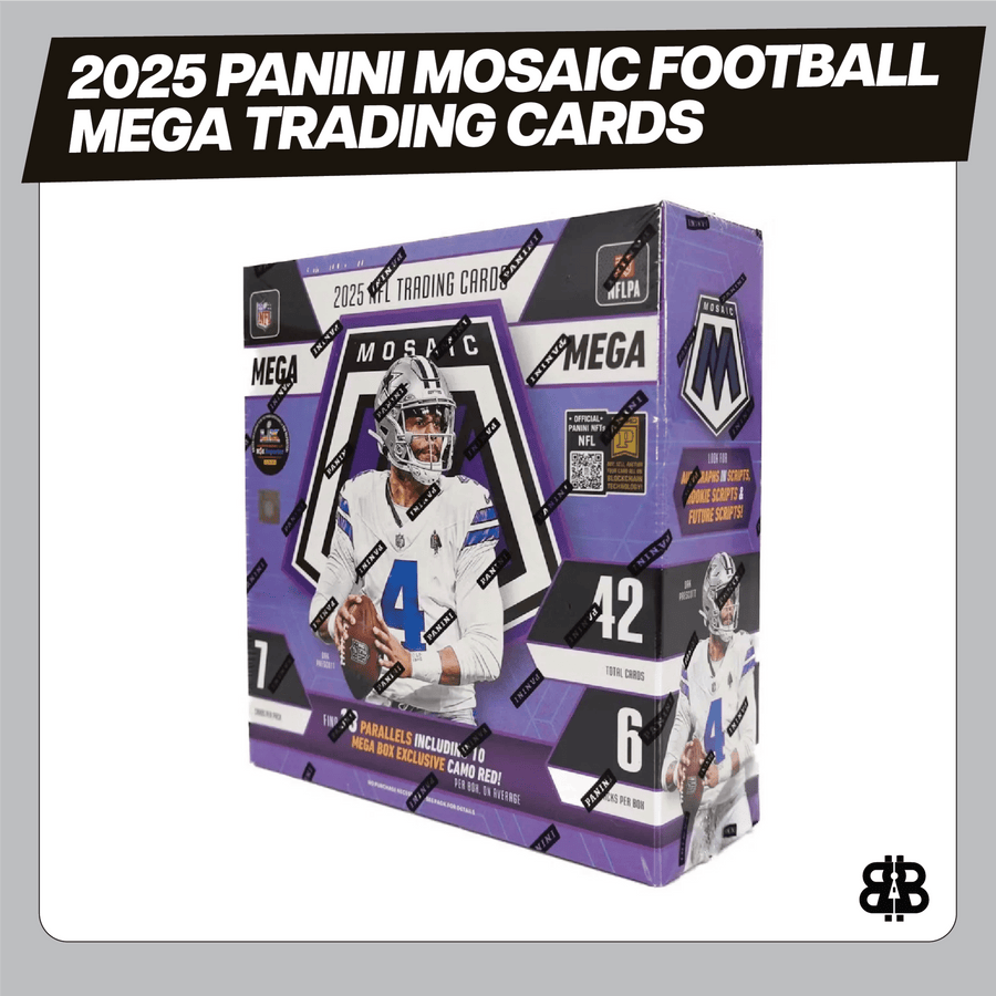 2025 Panini Mosaic Football Mega Trading Cards LV - The Ballers Bank