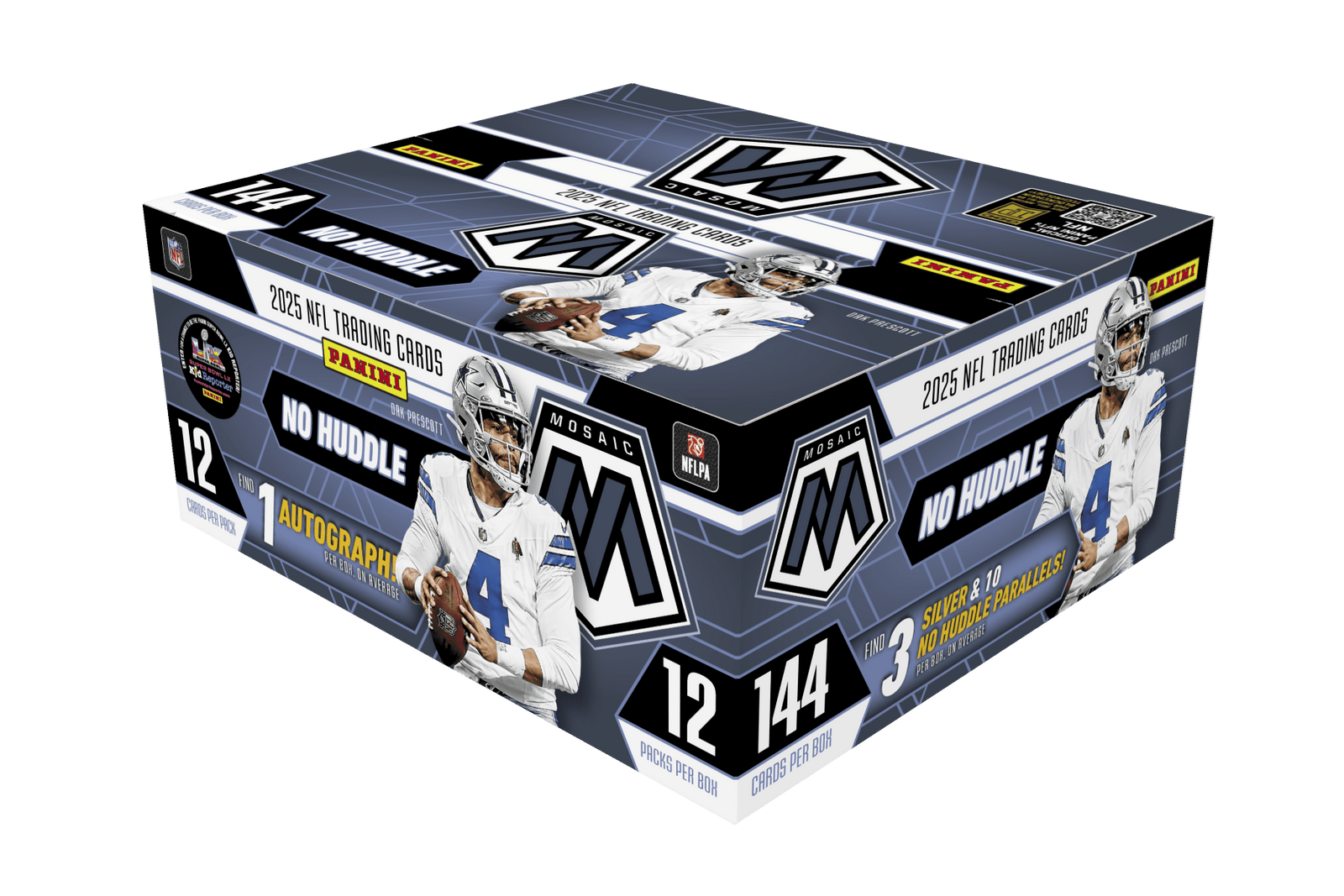2025 Panini Mosaic Football No Huddle Trading Cards - The Ballers Bank