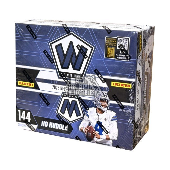 2025 Panini Mosaic Football No Huddle Trading Cards - The Ballers Bank