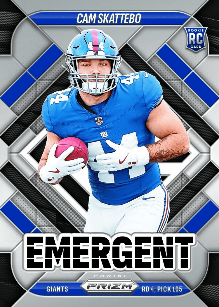 2025 Panini Prizm Football FOTL Trading Cards - The Ballers Bank