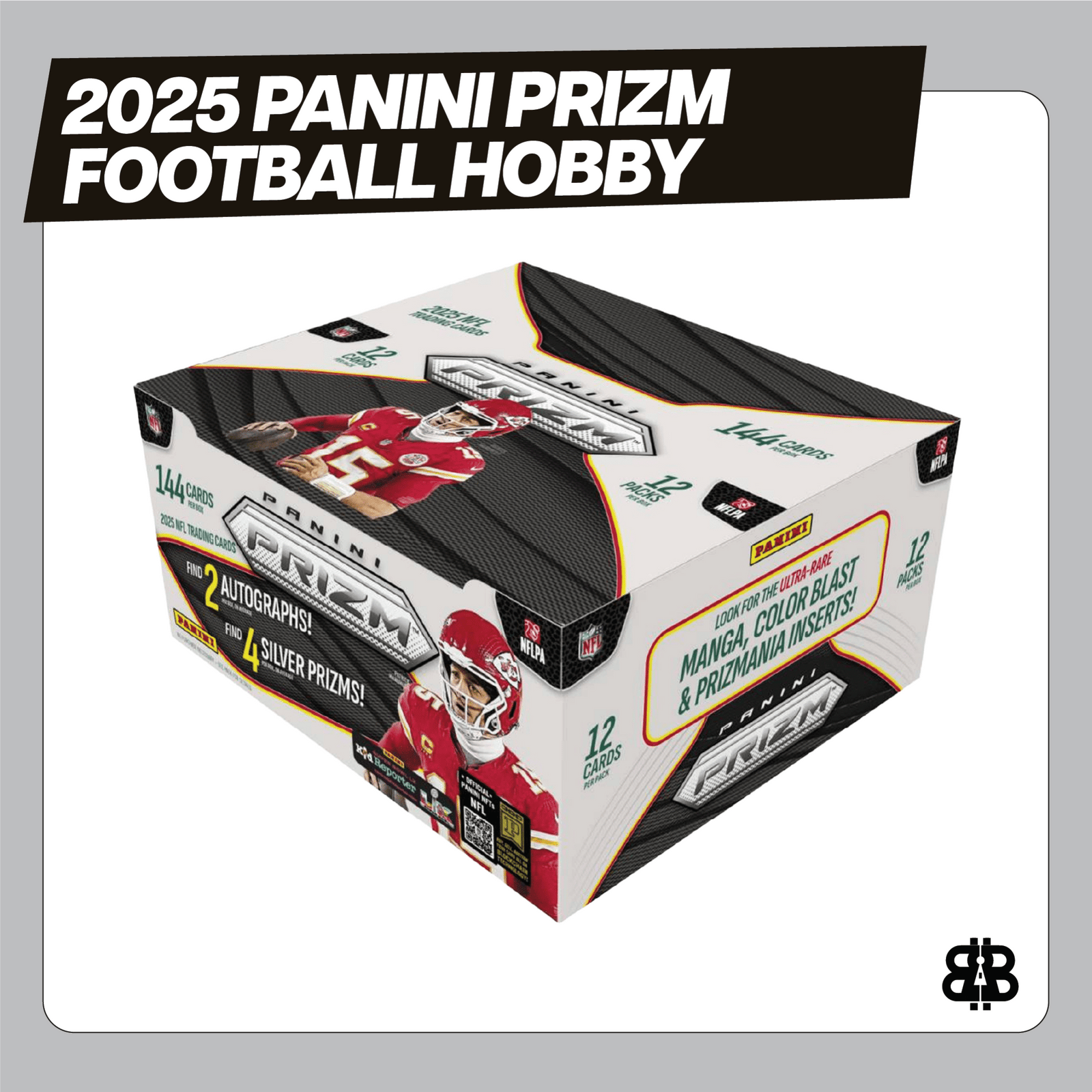 2025 Panini Prizm Football Hobby Trading Cards LV - The Ballers Bank