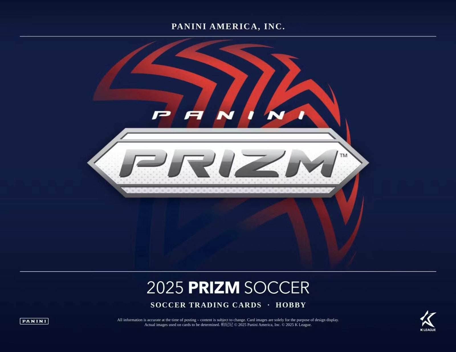2025 Panini Prizm Soccer K League Hobby Trading Cards - The Ballers Bank