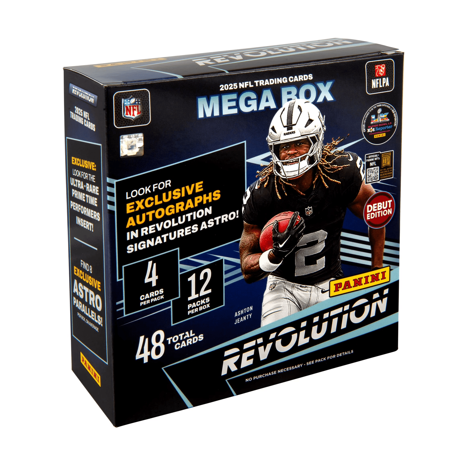 2025 Panini Revolution Football Mega Trading Cards LV - The Ballers Bank