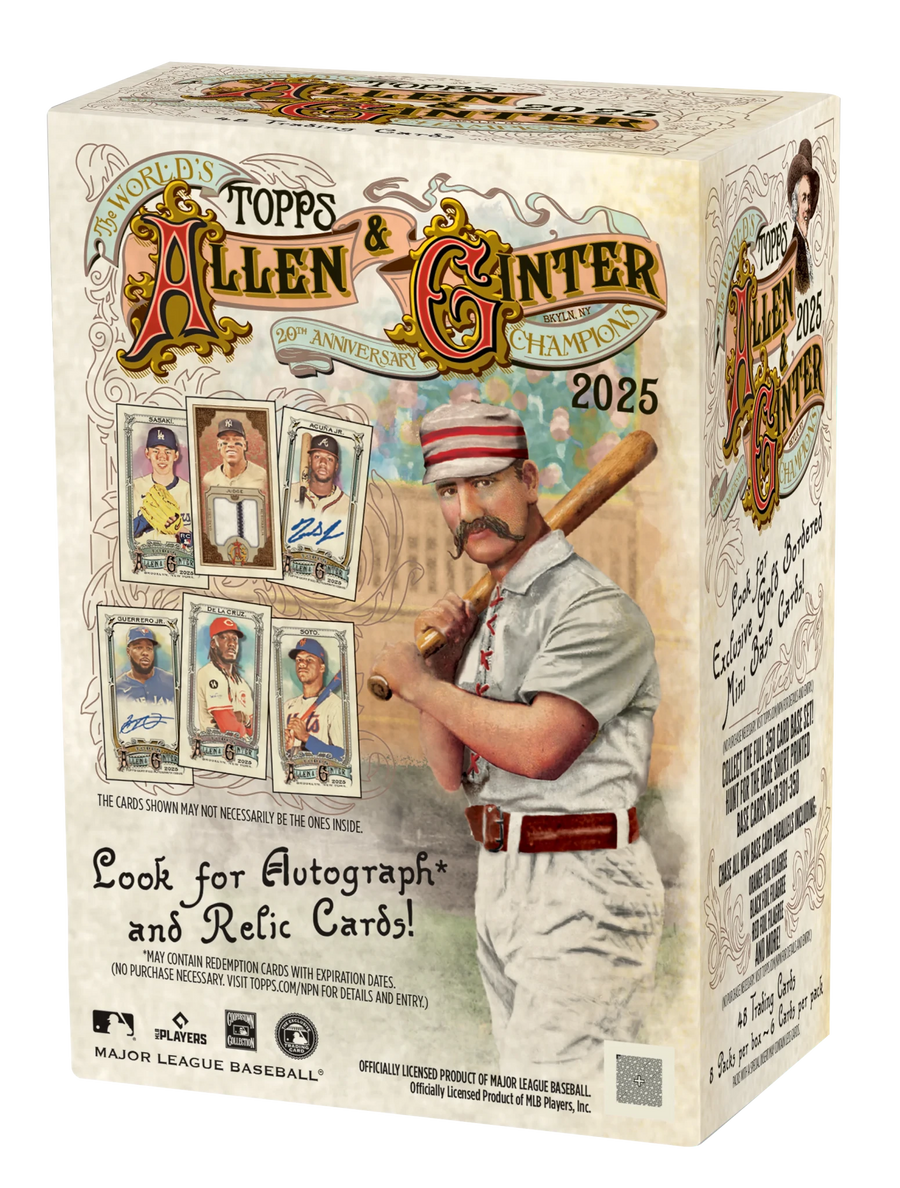 2025 Topps Allen and Ginter Baseball Blaster Trading Cards LV - The Ballers Bank