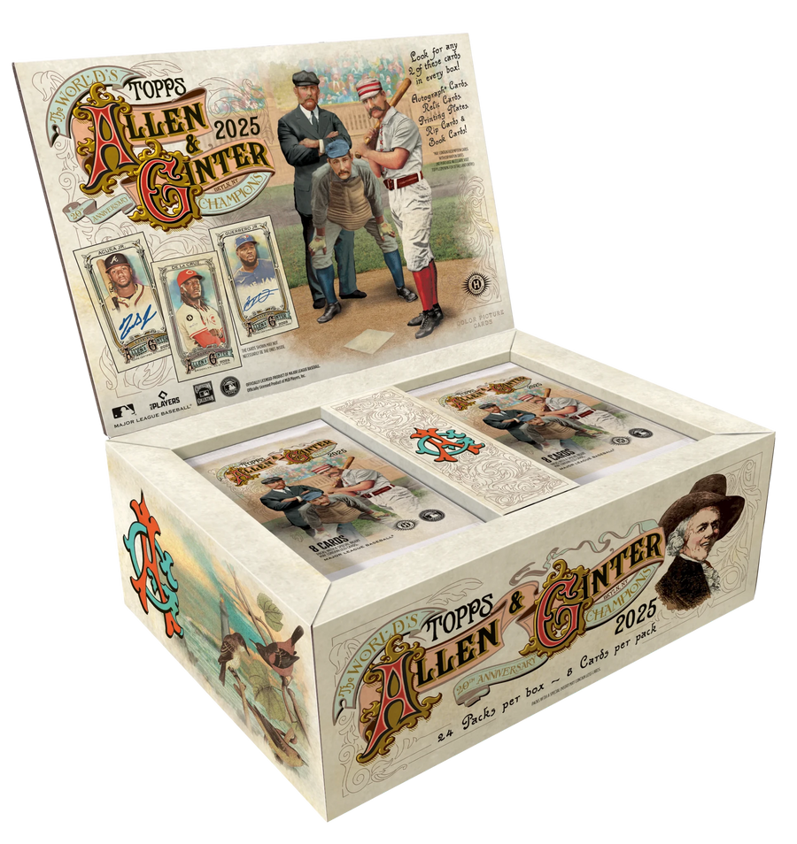 2025 Topps Allen and Ginter Baseball Hobby Trading Cards LV - The Ballers Bank