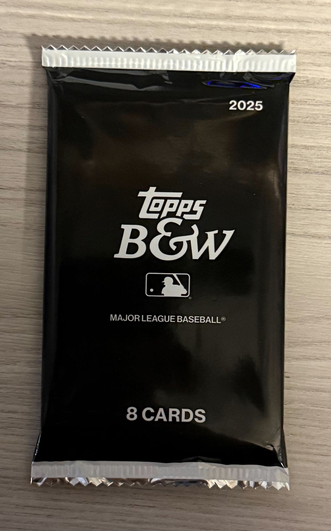 2025 Topps Black and White Baseball Collector Box Trading Cards - The Ballers Bank