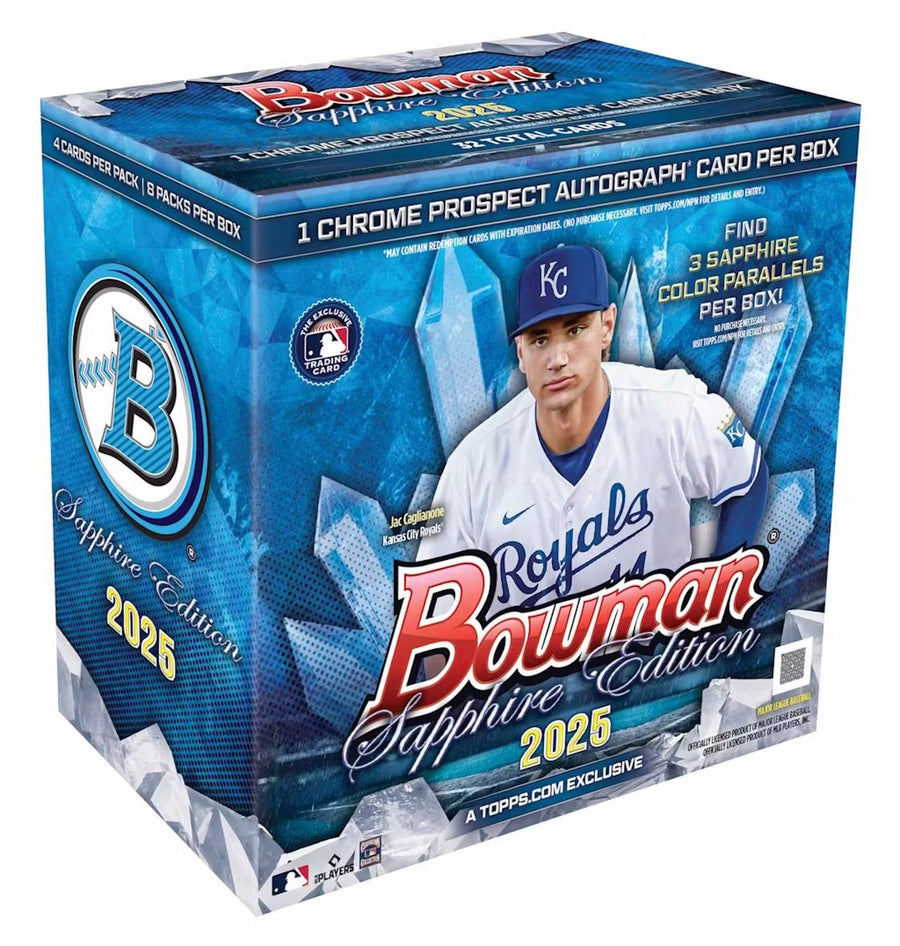 2025 Topps Bowman Baseball Sapphire Edition Trading Cards - The Ballers Bank