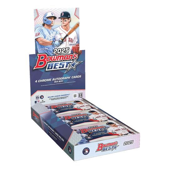 2025 Topps Bowman Best Baseball Hobby Trading Cards LV - The Ballers Bank