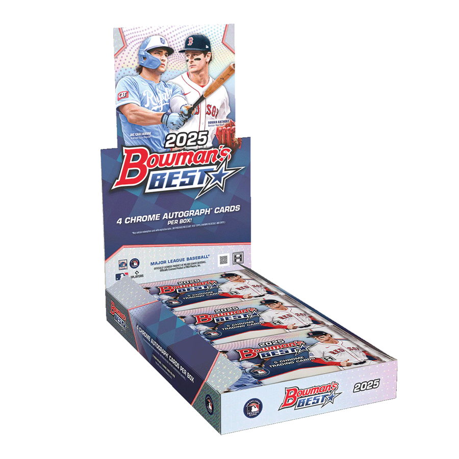 2025 Topps Bowman Best Baseball Hobby Trading Cards LV - The Ballers Bank
